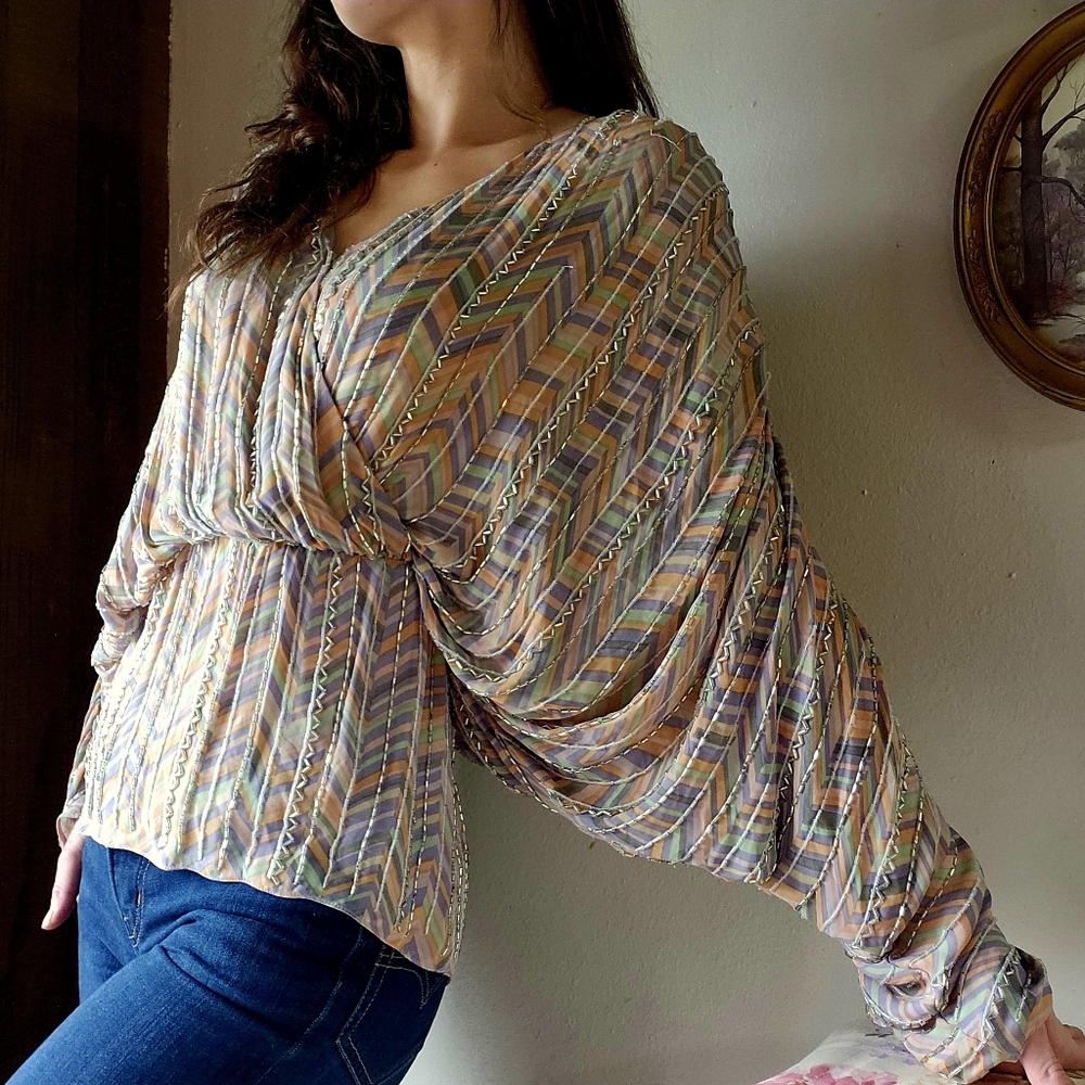 Beaded Parker Blouse